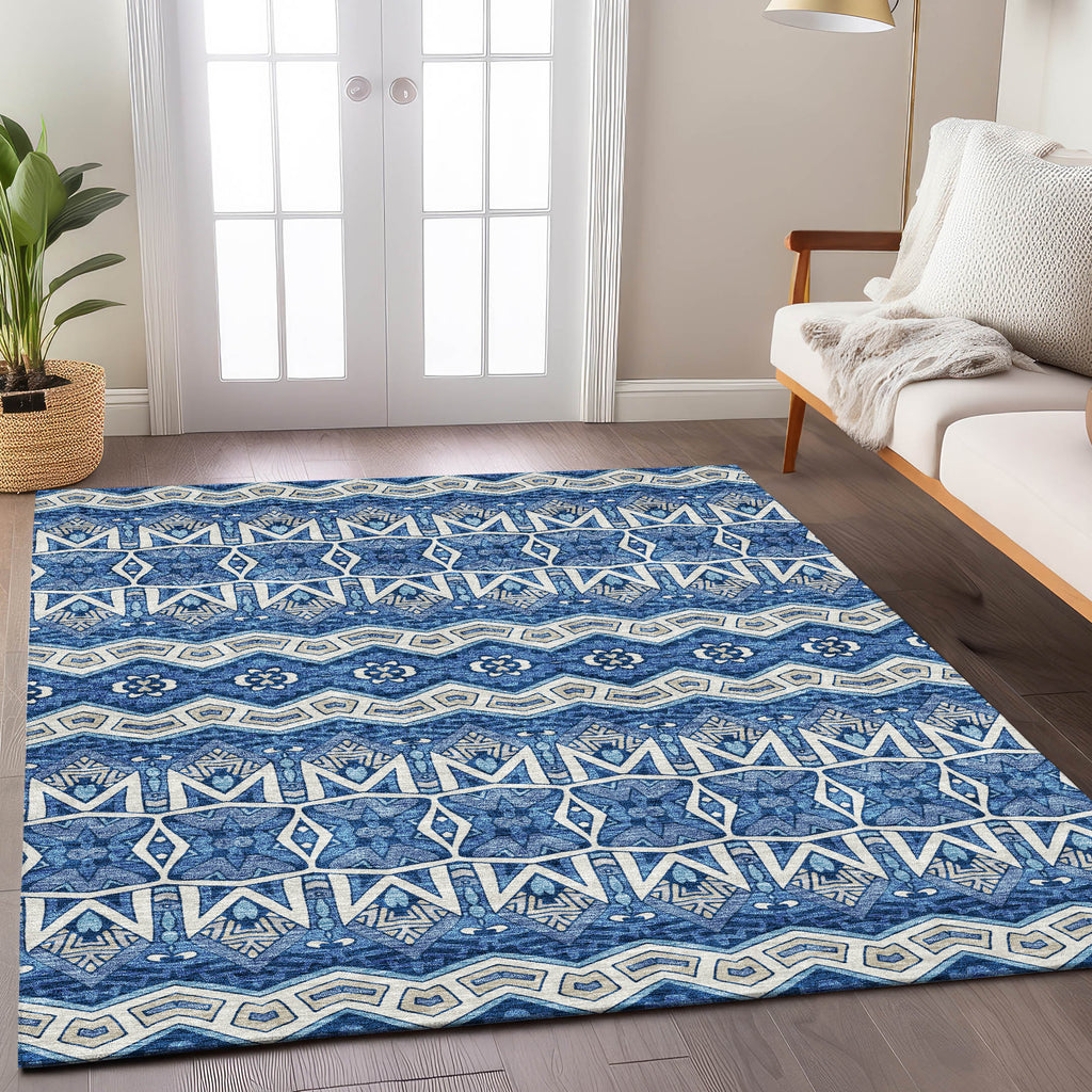 addison chantille acn909 blue rug
