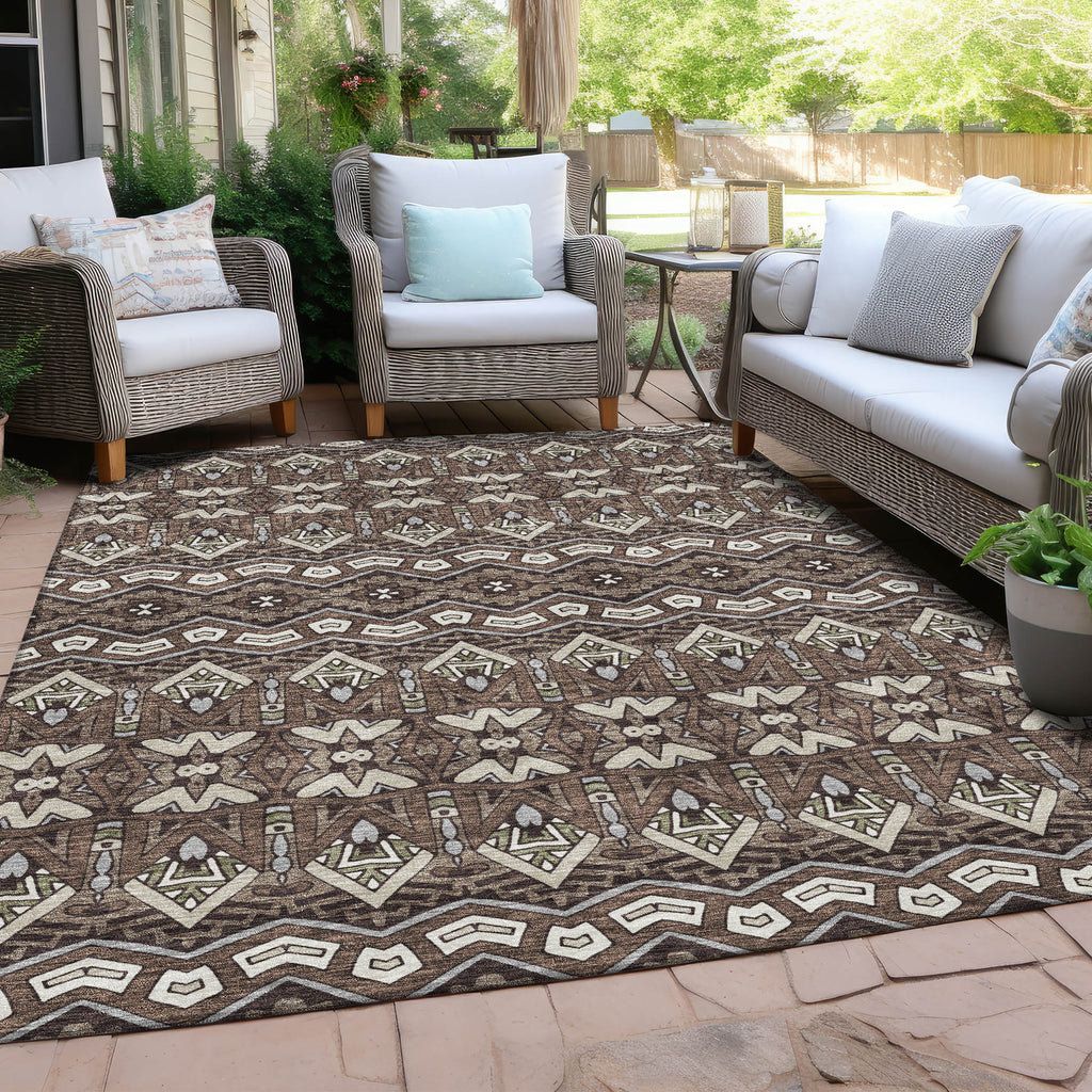 addison chantille acn909 brown rug