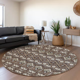 addison chantille acn909 brown rug