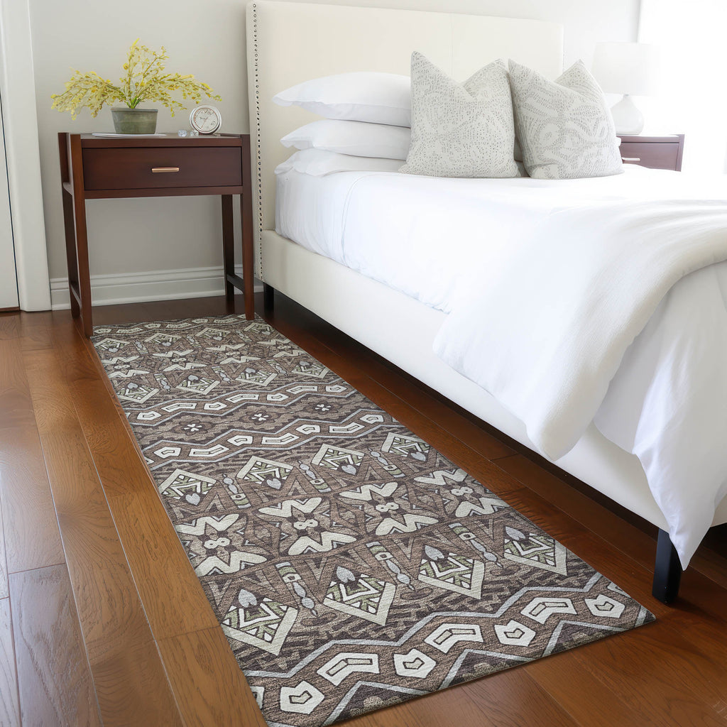 addison chantille acn909 brown rug