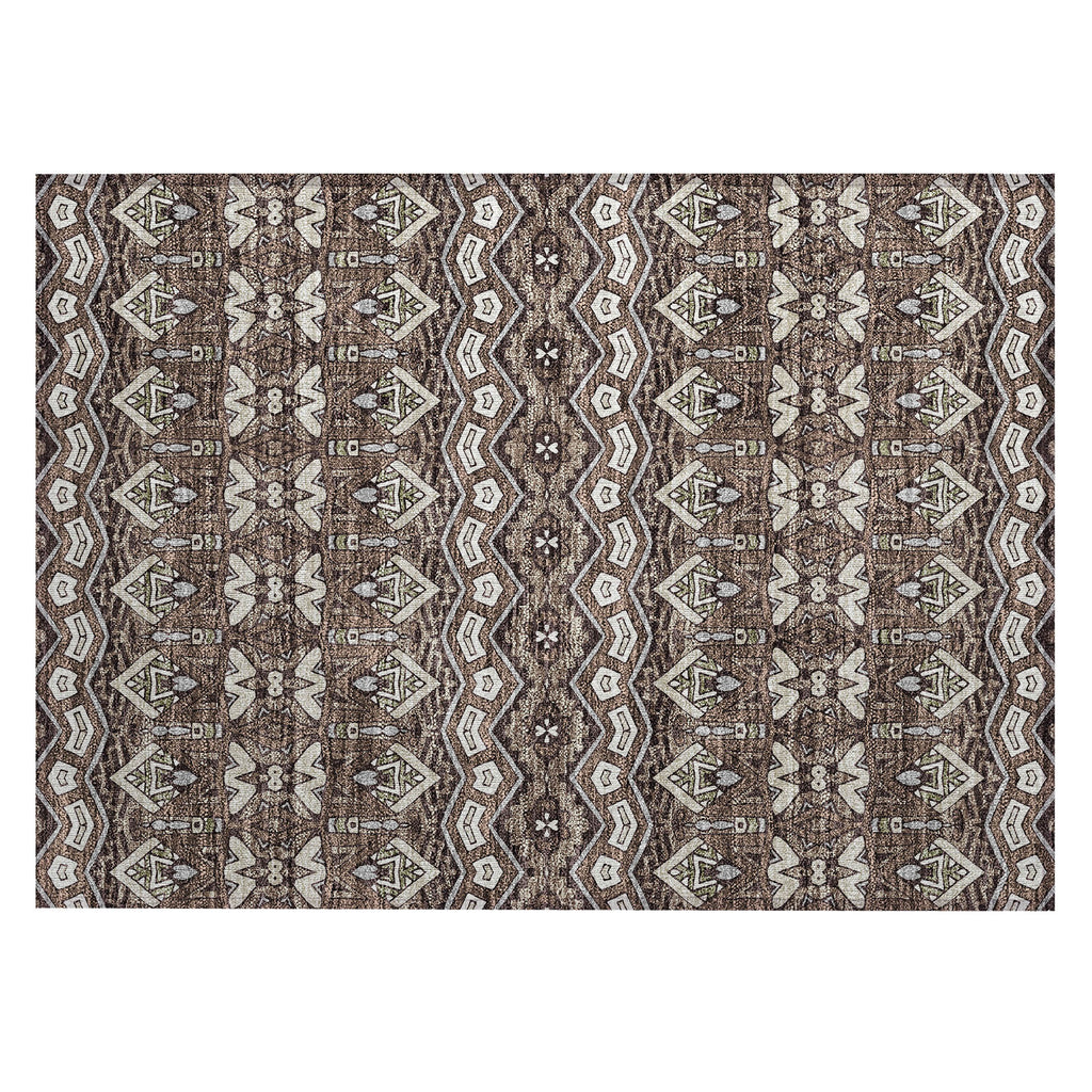 addison chantille acn909 brown rug