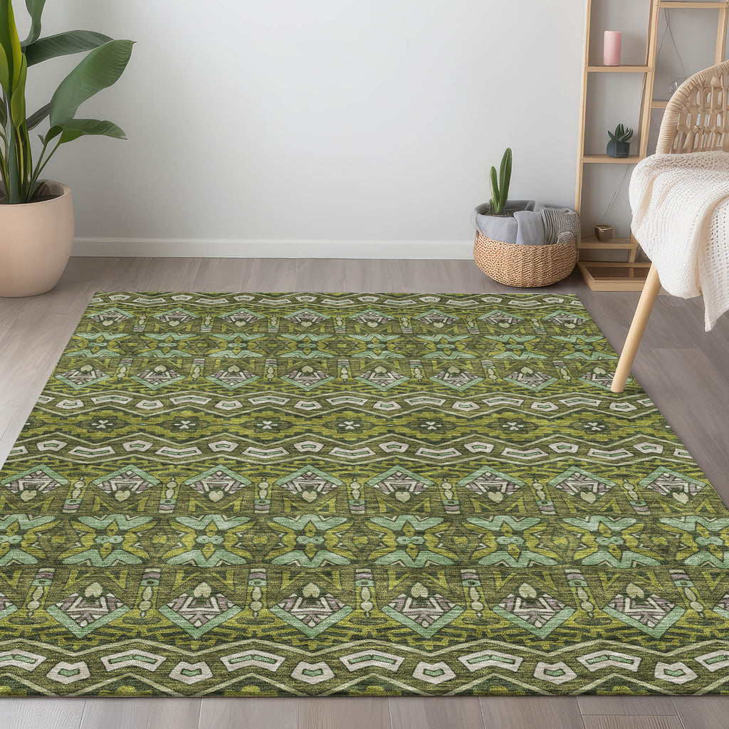 addison chantille acn909 olive rug