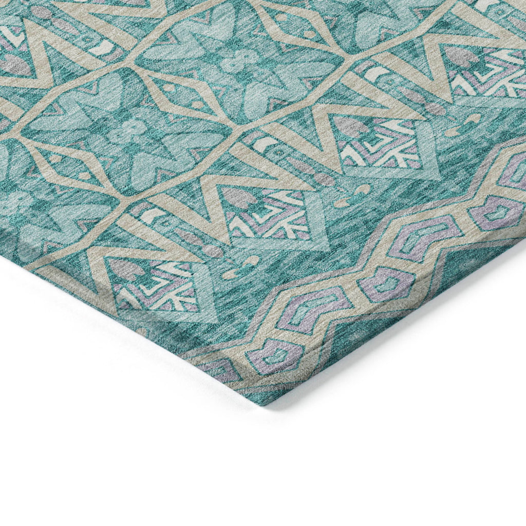 addison chantille acn909 teal rug
