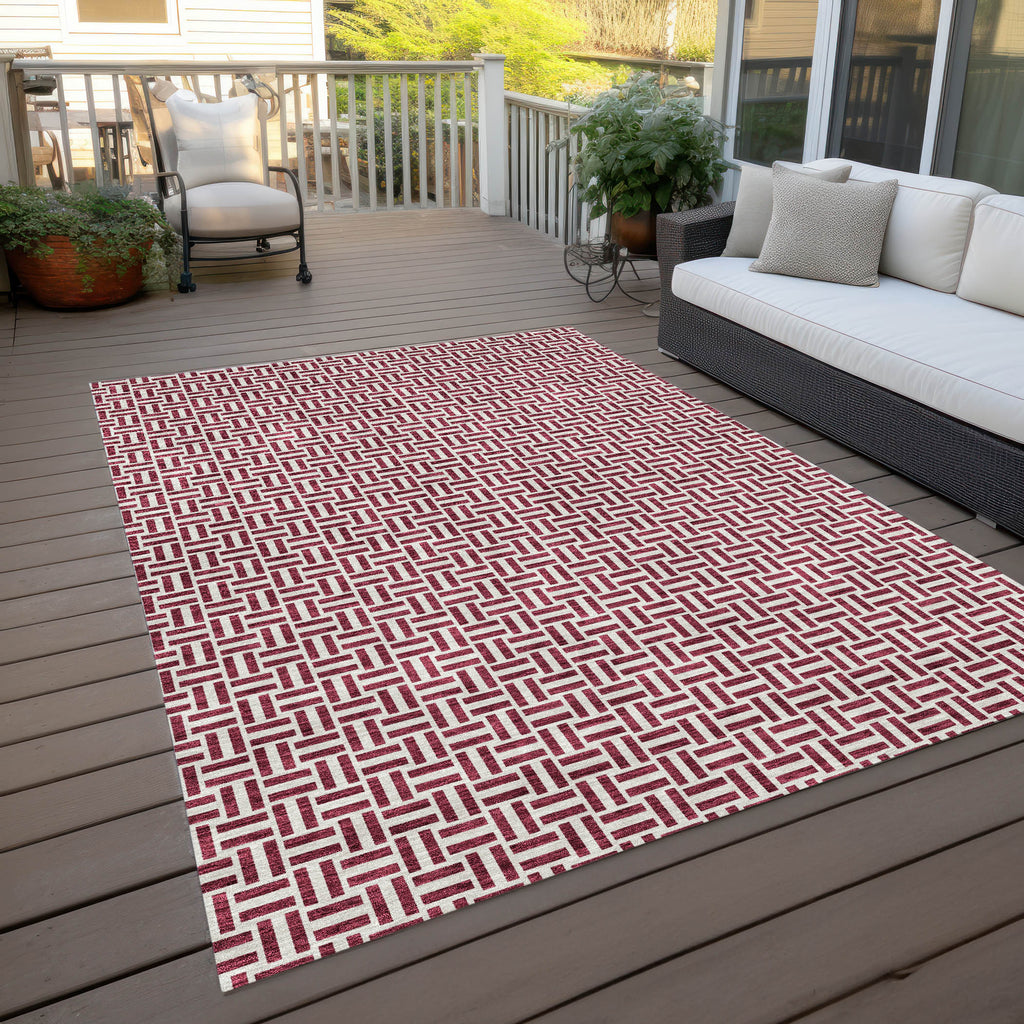 addison chantille acn911 burgundy rug