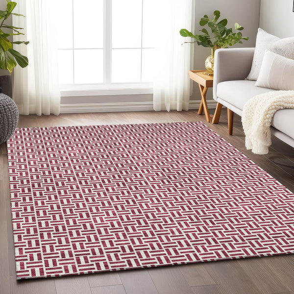 addison chantille acn911 burgundy rug