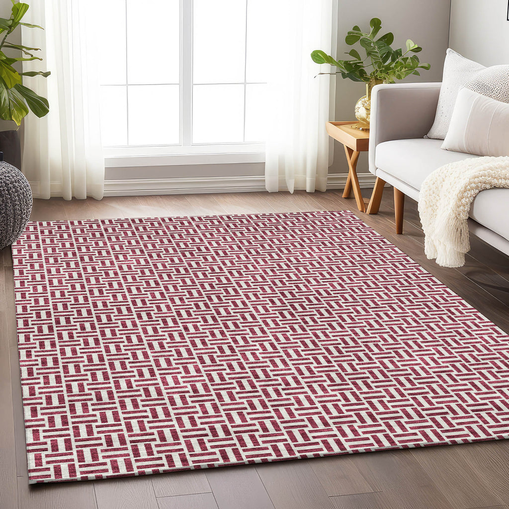 addison chantille acn911 burgundy rug