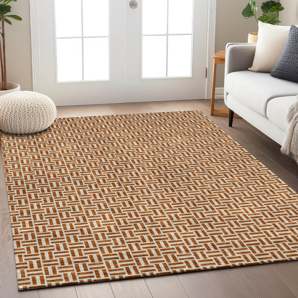 addison chantille acn911 paprika rug