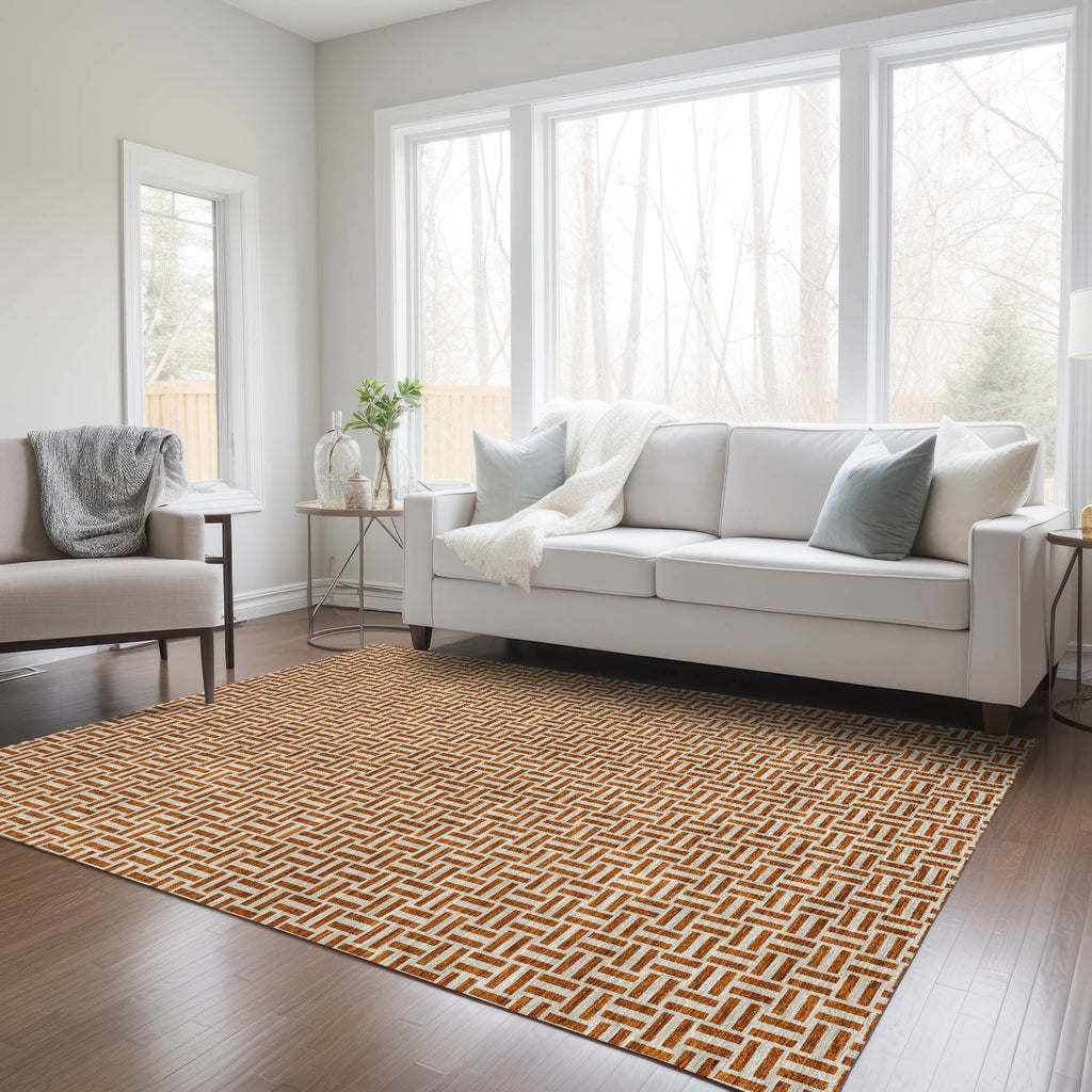 addison chantille acn911 paprika rug