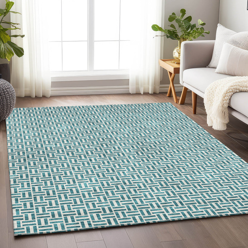 addison chantille acn911 teal rug