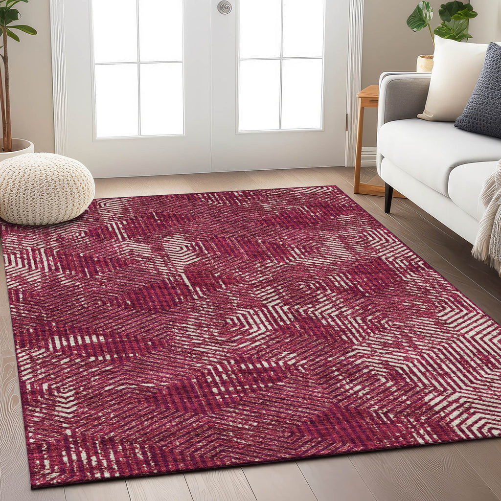 addison chantille acn912 burgundy rug