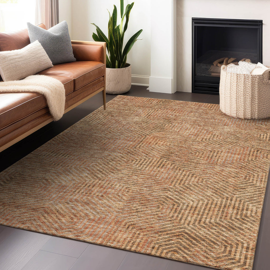 addison chantille acn912 copper rug
