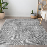 addison chantille acn912 silver rug