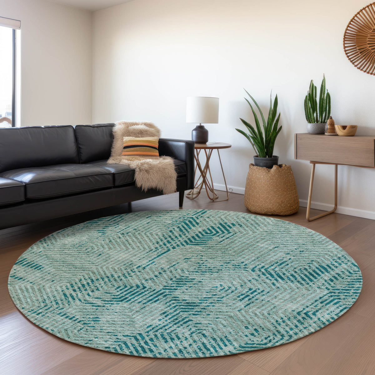 addison chantille acn912 teal rug