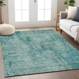 addison chantille acn912 teal rug