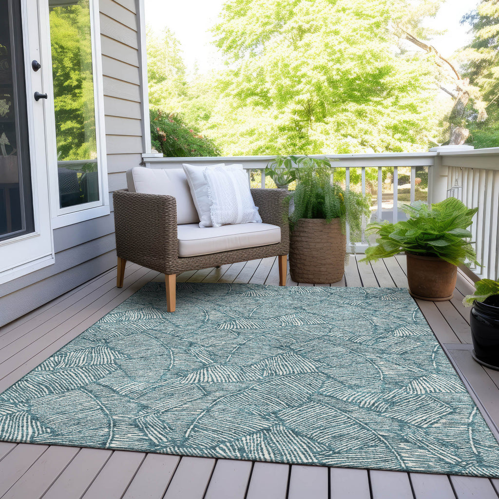 addison chantille acn913 teal rug