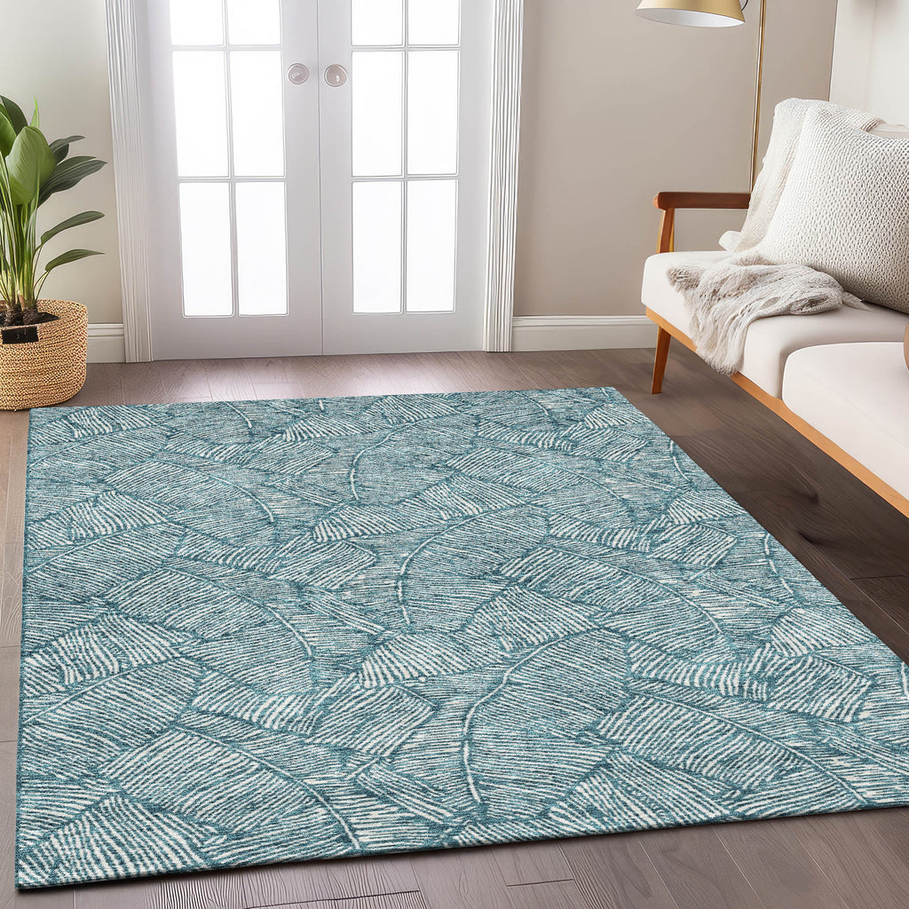 addison chantille acn913 teal rug