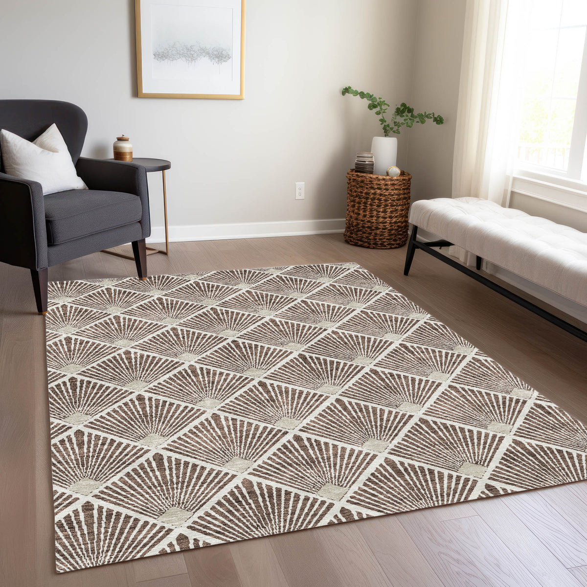 addison chantille acn914 brown rug