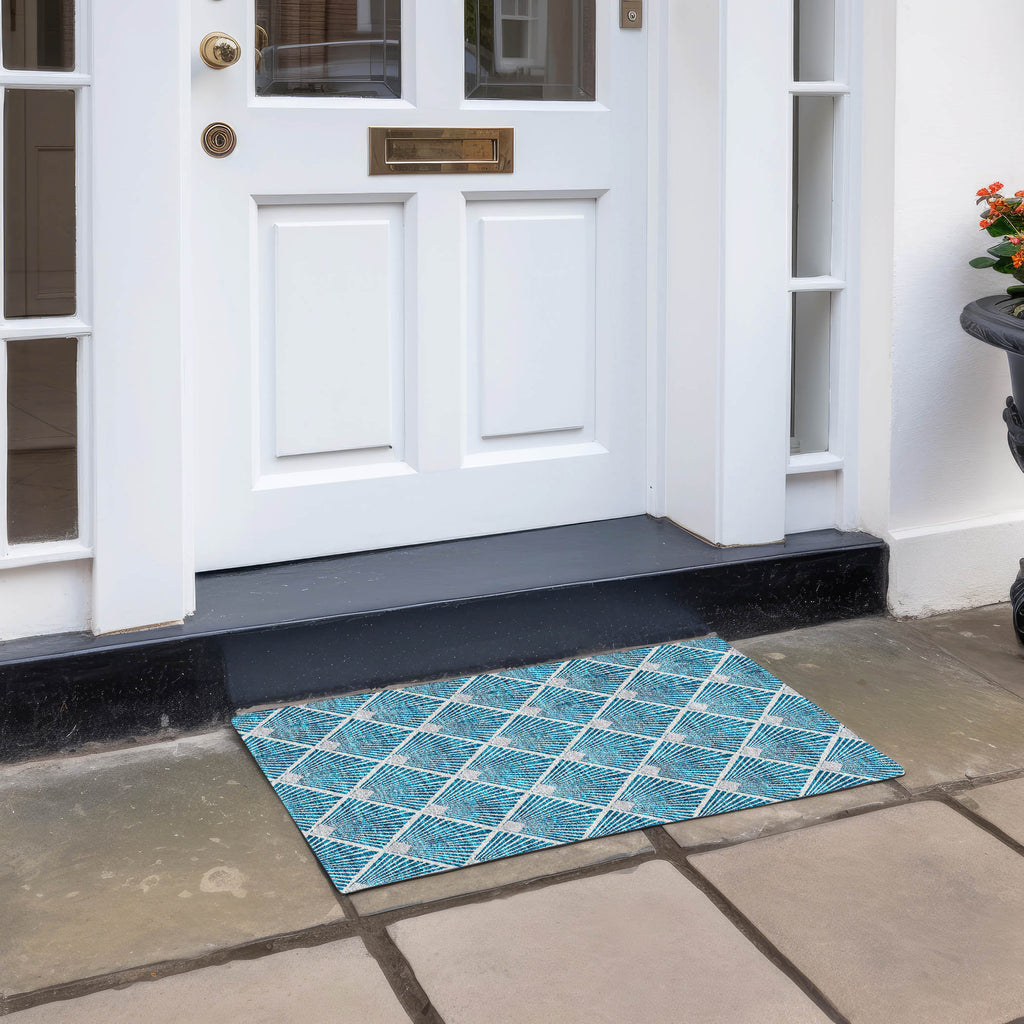 addison chantille acn914 teal rug