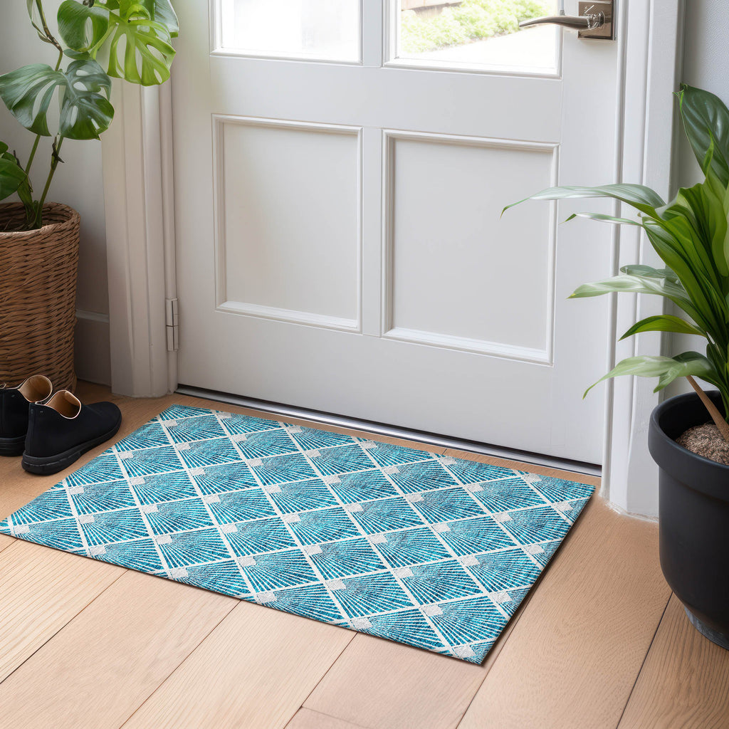 addison chantille acn914 teal rug