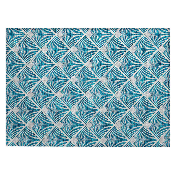 addison chantille acn914 teal rug