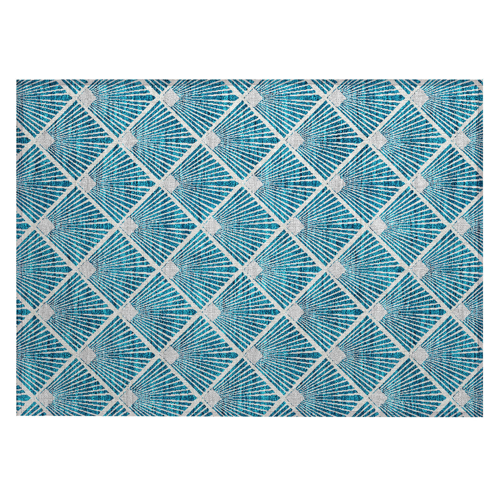 addison chantille acn914 teal rug