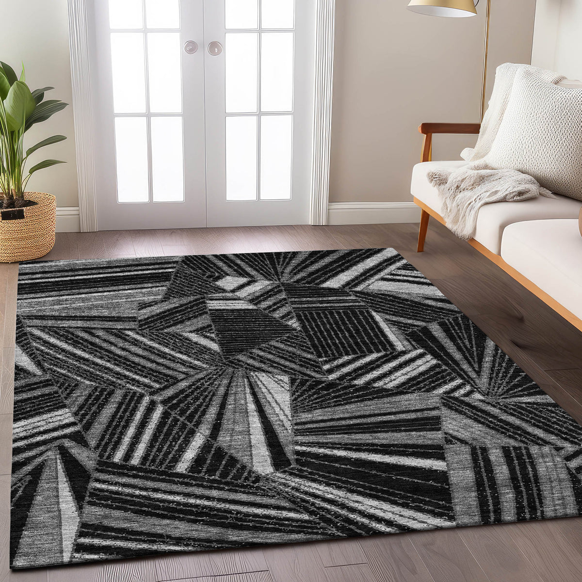 addison chantille acn915 black rug