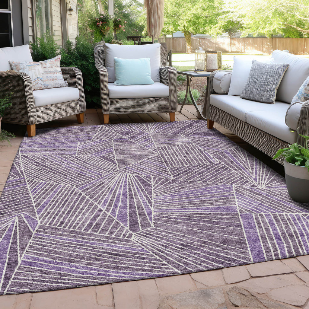 addison chantille acn915 purple rug