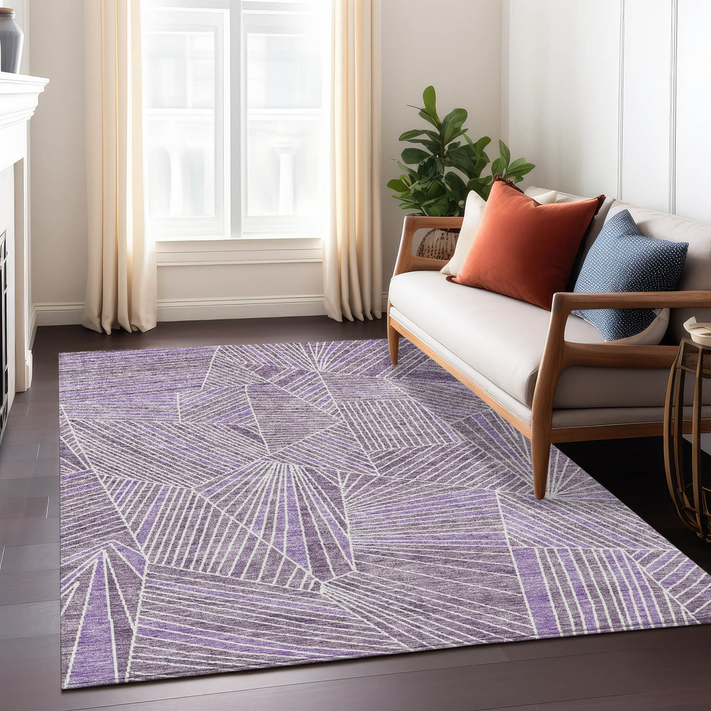 addison chantille acn915 purple rug