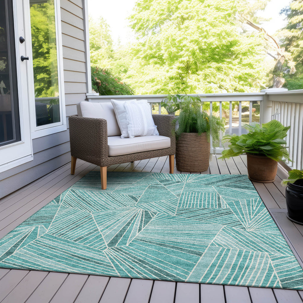 addison chantille acn915 teal rug