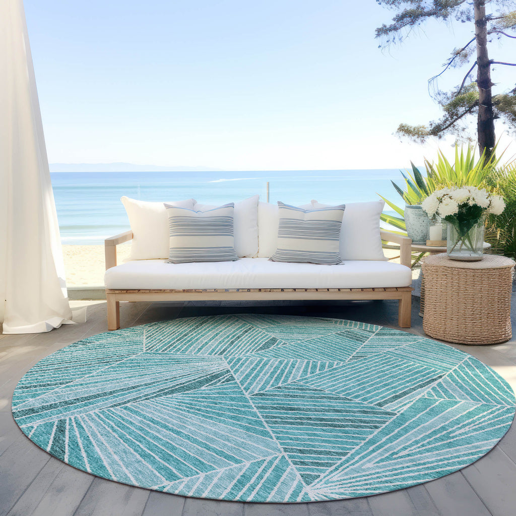 addison chantille acn915 teal rug