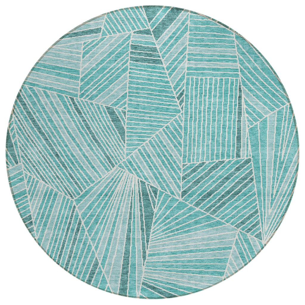 addison chantille acn915 teal rug