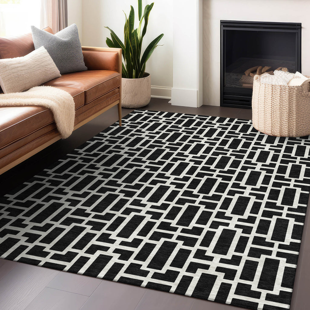 addison chantille acn916 black rug