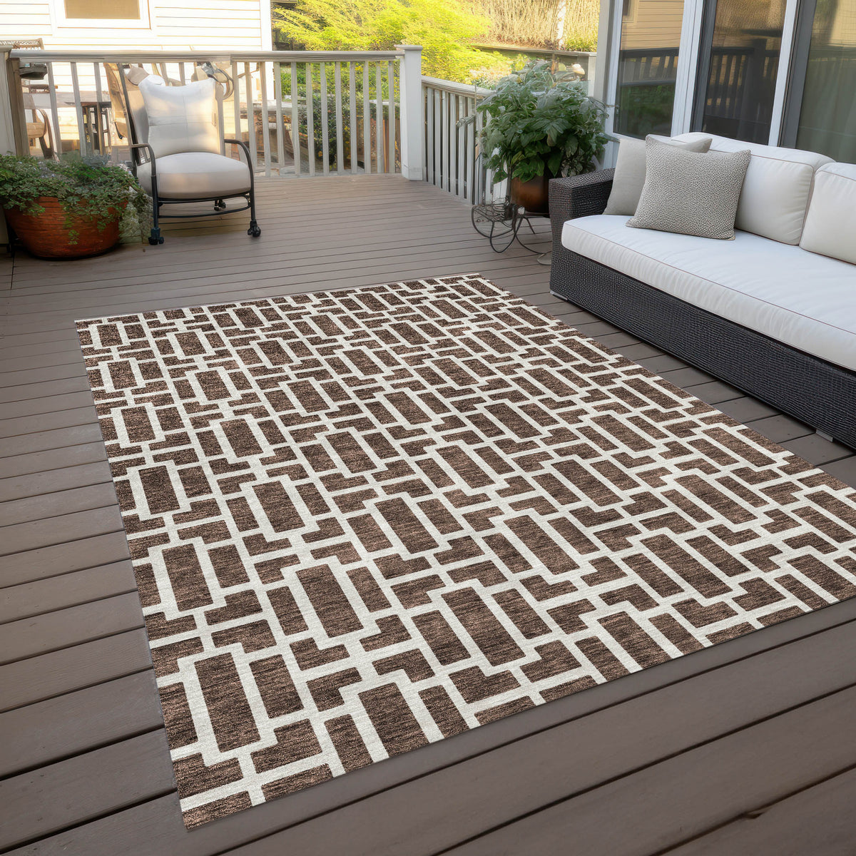 addison chantille acn916 brown rug
