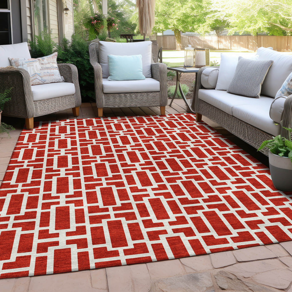 addison chantille acn916 red rug