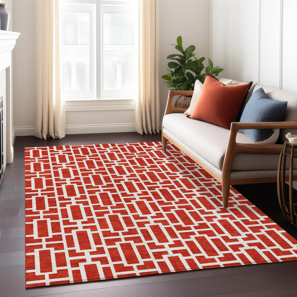 addison chantille acn916 red rug