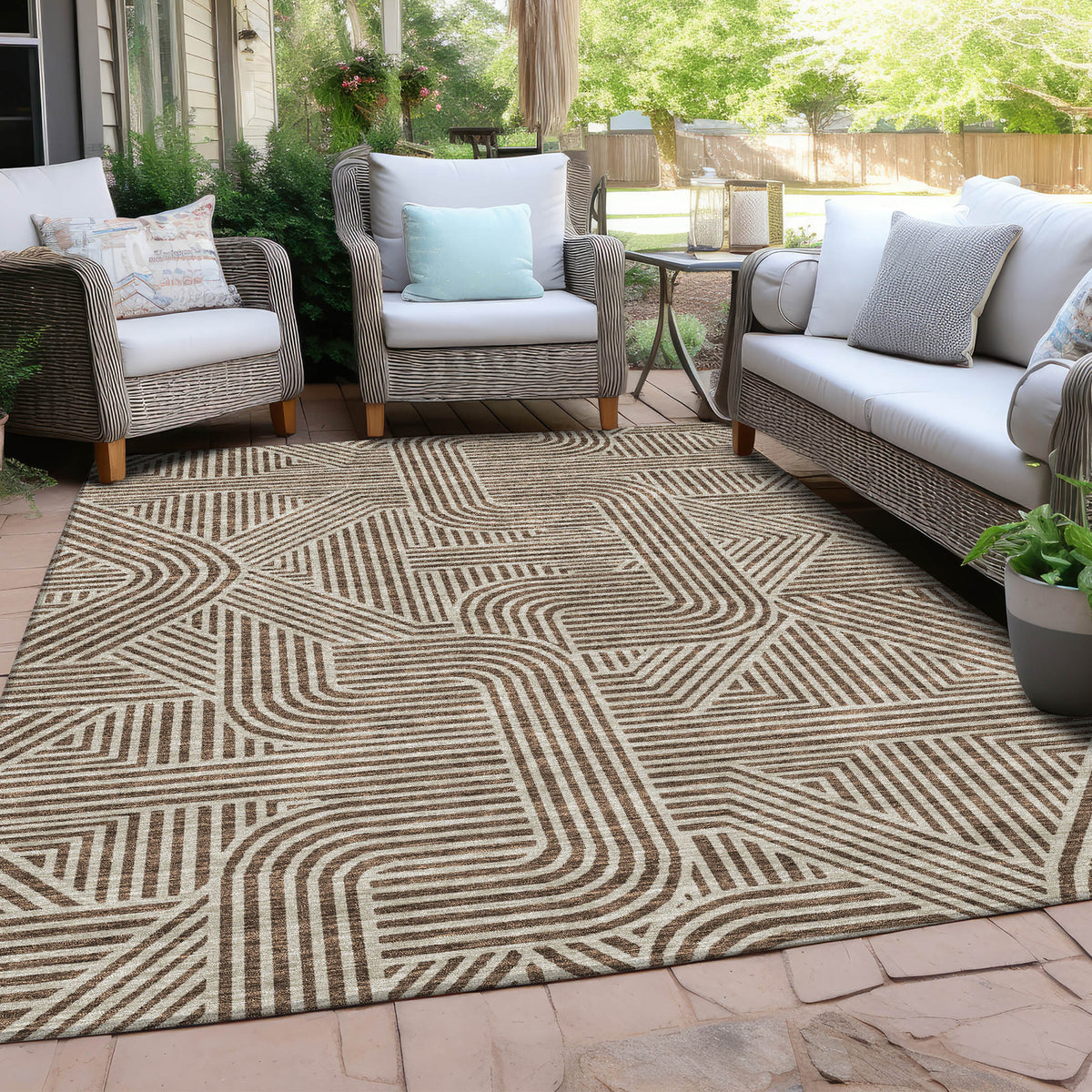 addison chantille acn917 brown rug