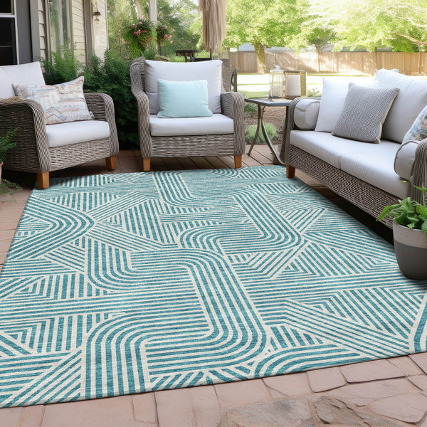 addison chantille acn917 teal rug