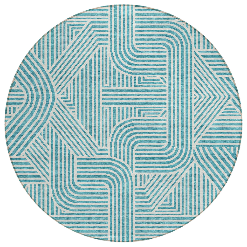 addison chantille acn917 teal rug