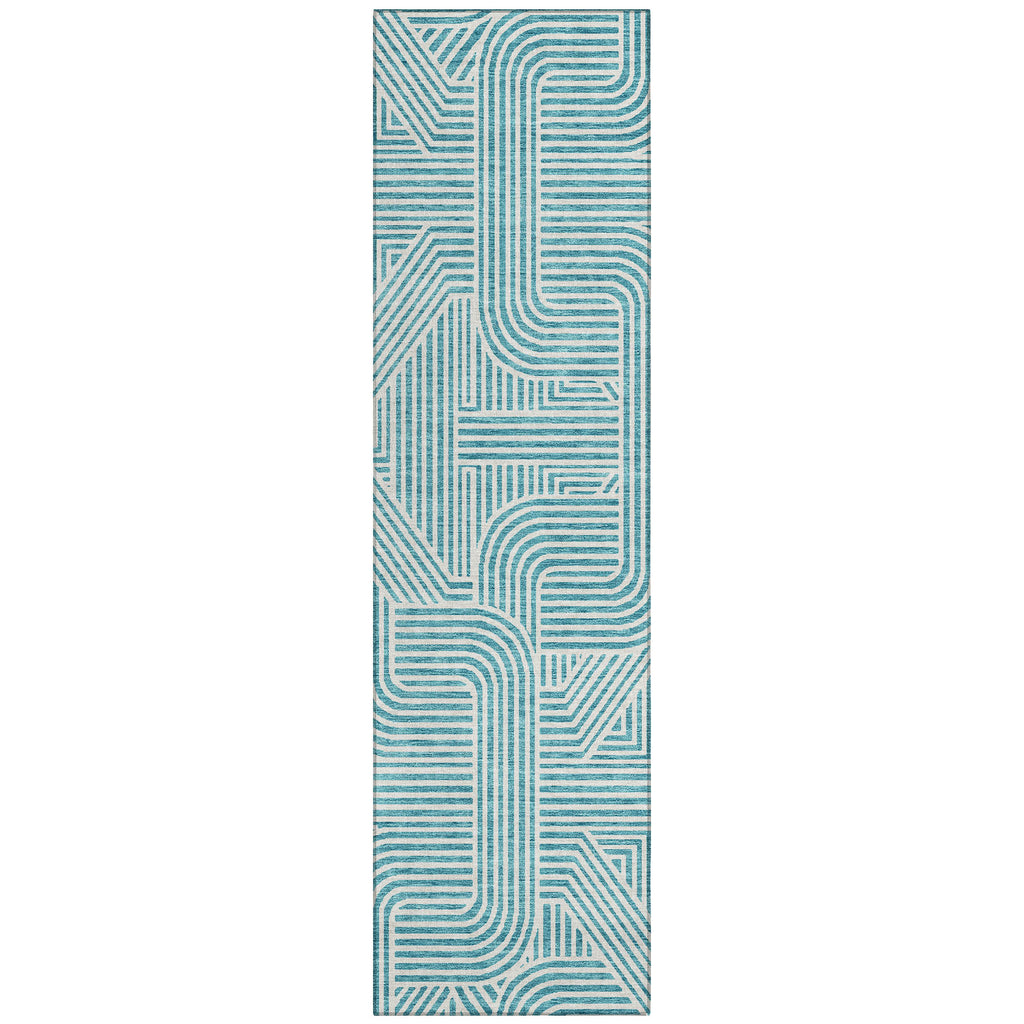addison chantille acn917 teal rug