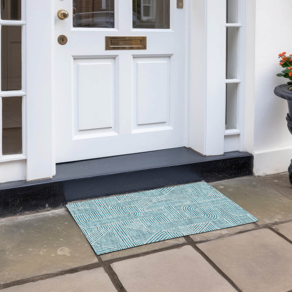 addison chantille acn917 teal rug
