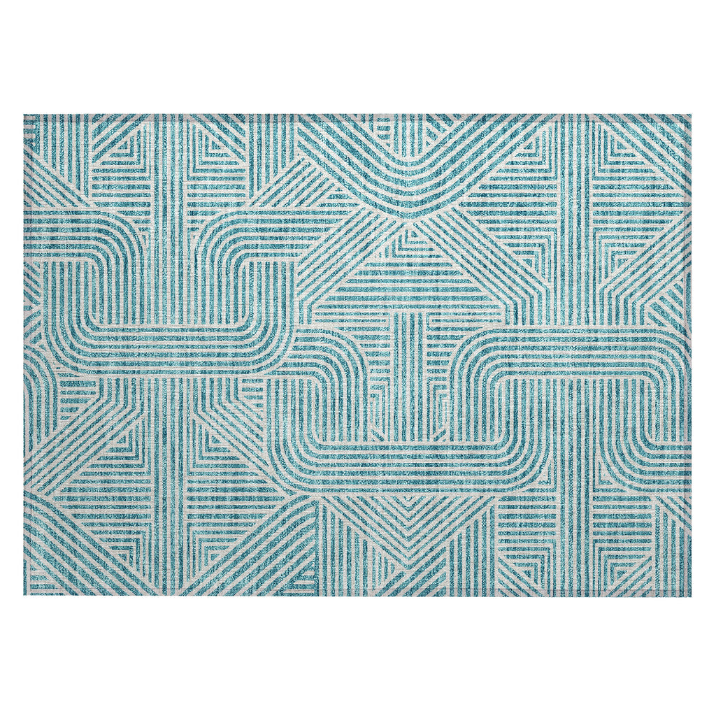 addison chantille acn917 teal rug