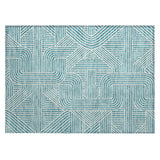 addison chantille acn917 teal rug