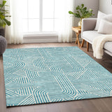addison chantille acn917 teal rug