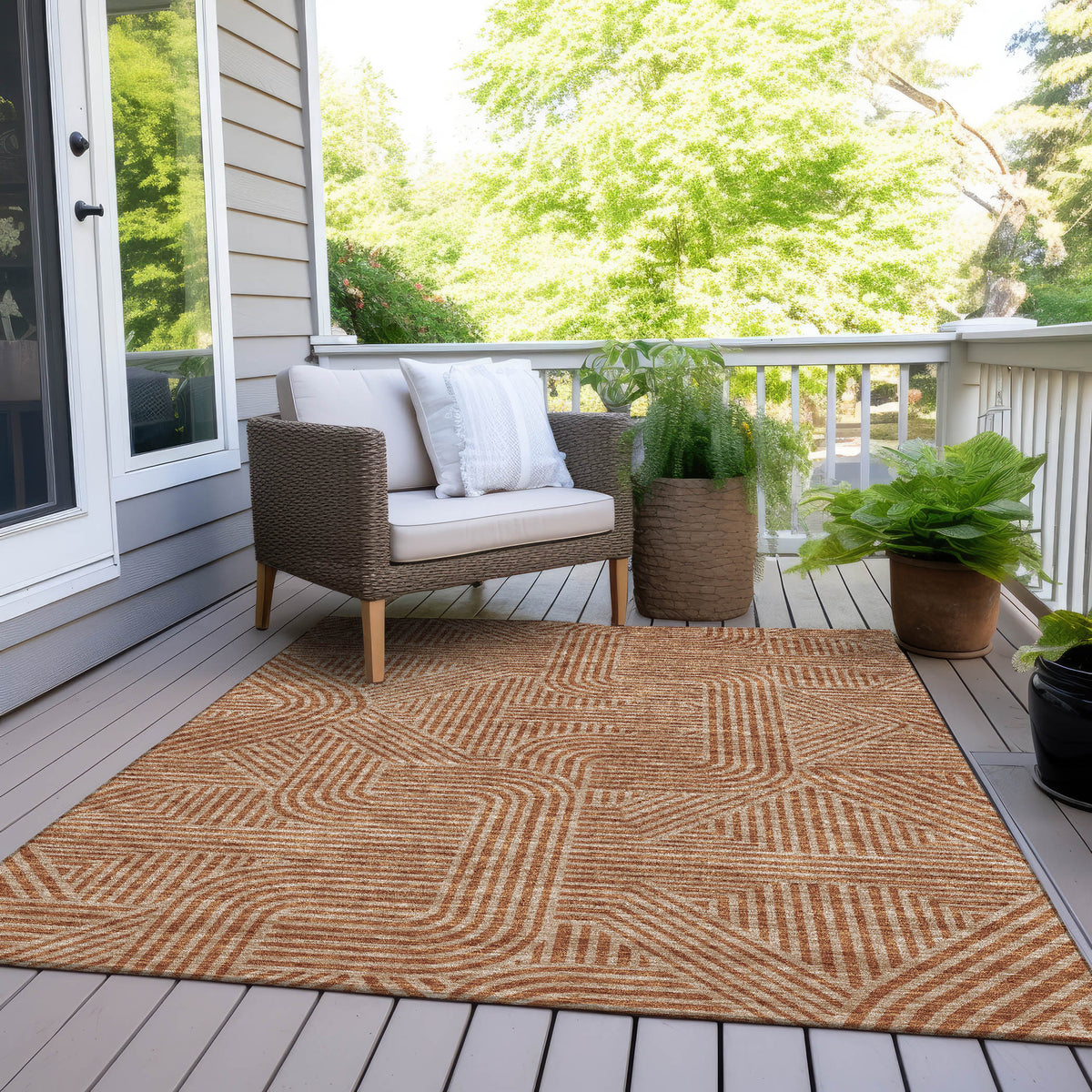 addison chantille acn917 terracotta rug