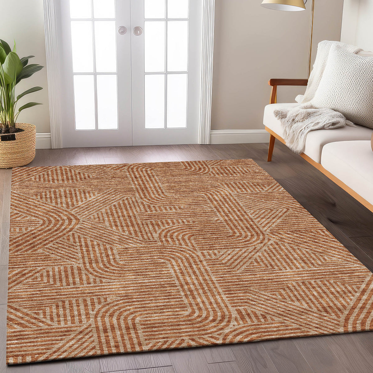 addison chantille acn917 terracotta rug