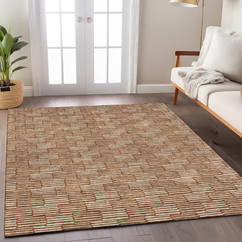 addison chantille acn918 paprika rug