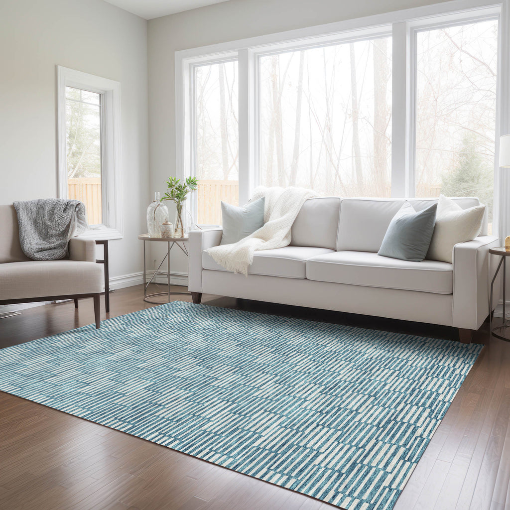 addison chantille acn918 teal rug