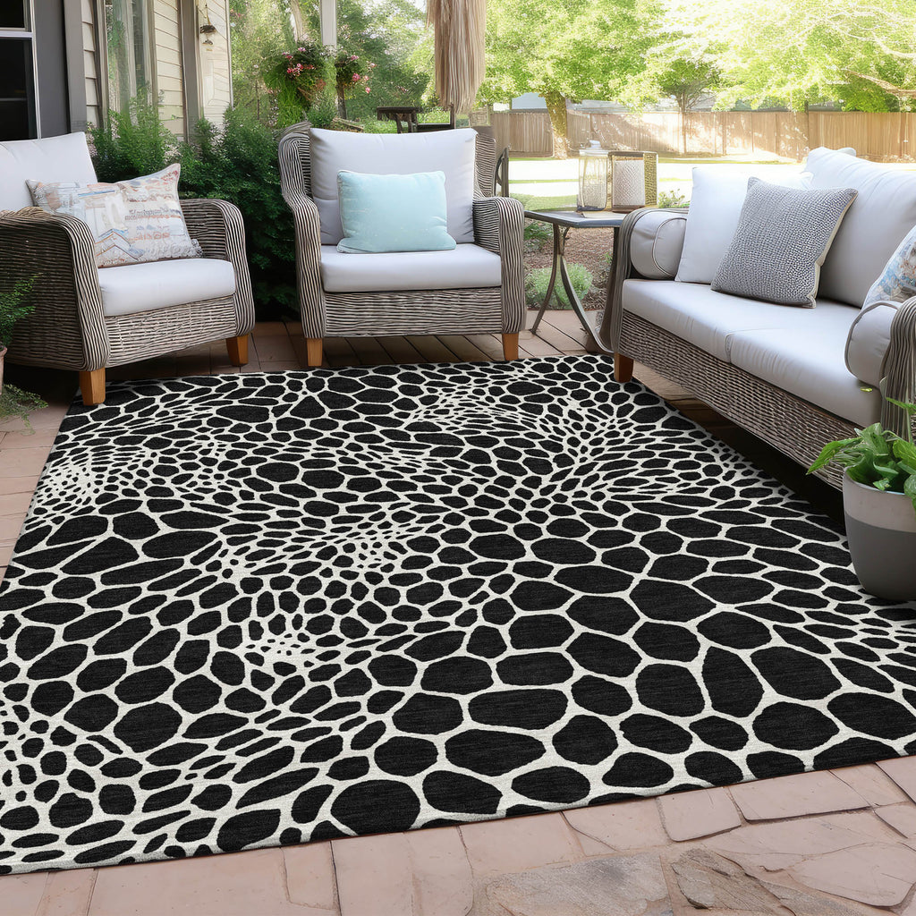 addison chantille acn919 black rug