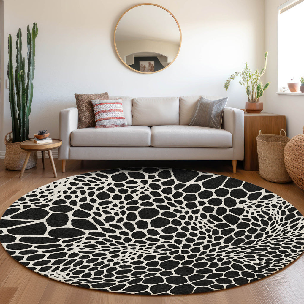 addison chantille acn919 black rug