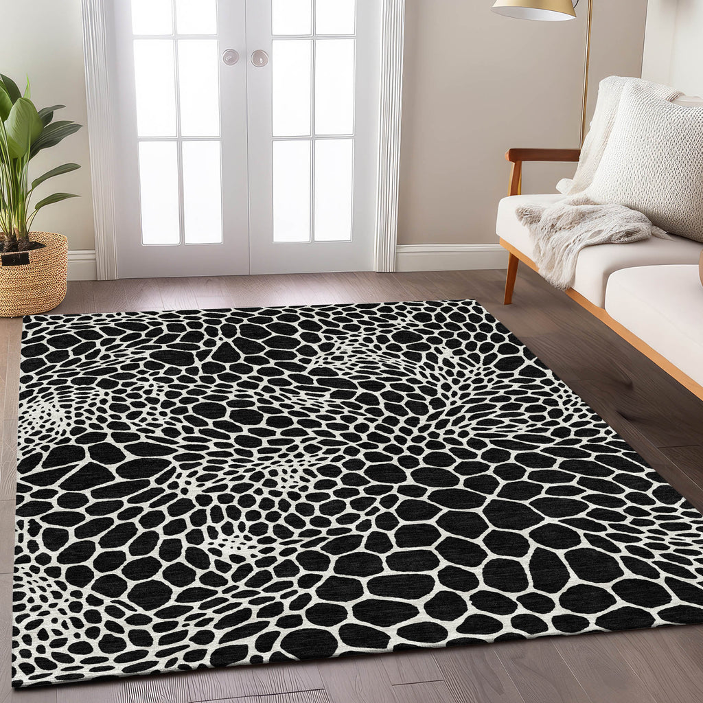 addison chantille acn919 black rug